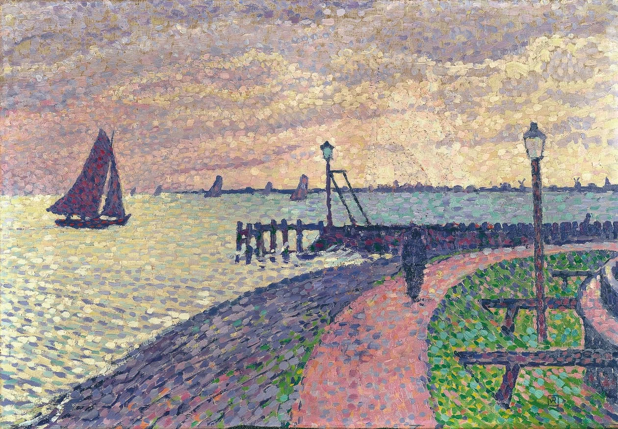 Ingresso al porto di Volendam
